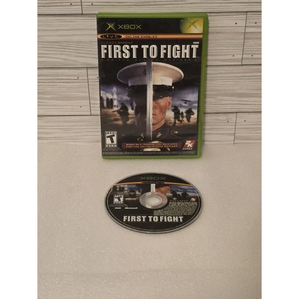 Close Combat: First to Fight (Microsoft Xbox, 2005) w/o Booklet